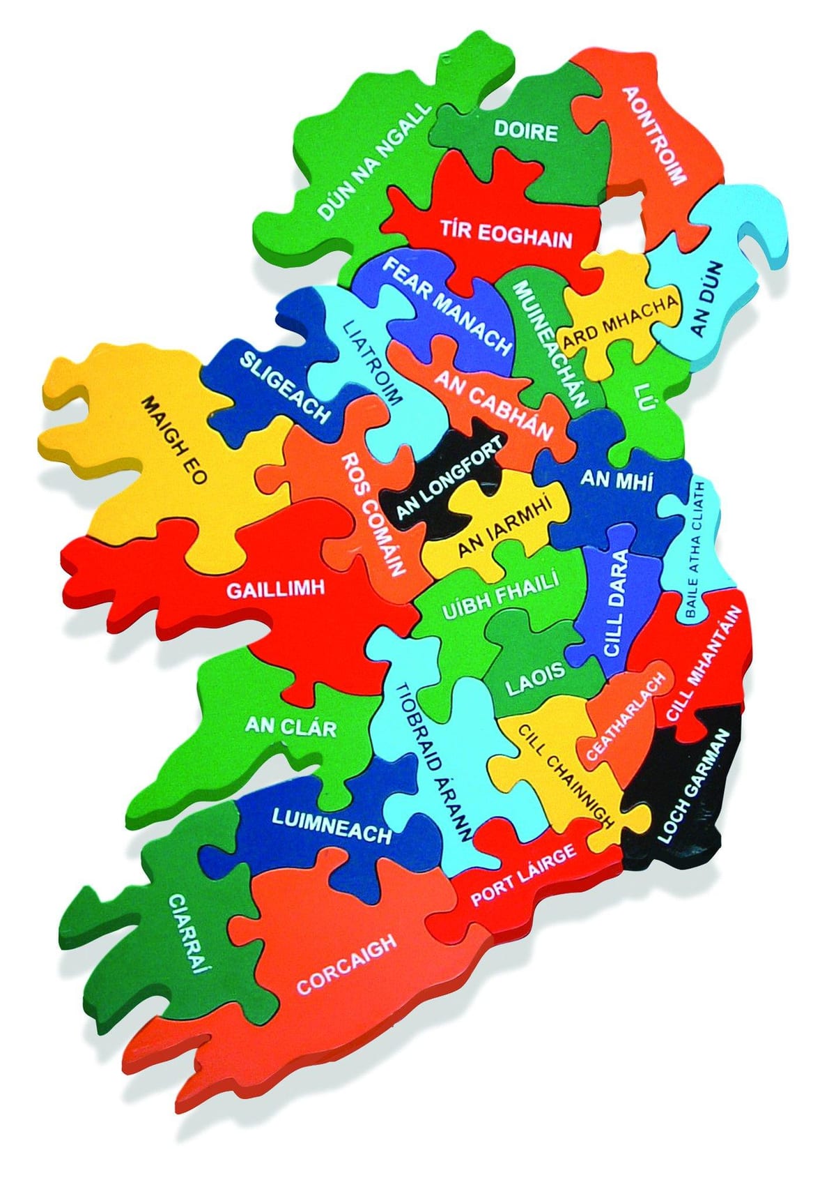 kort af kort af írlandi sem powerlocker