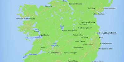 Kort af eire